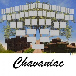 Présentation Chavaniac - Arbre ascendant vierge 6 générations