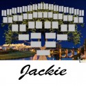 Jackie - Arbre ascendant vierge 6 générations
