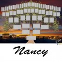 Nancy - Arbre ascendant vierge 6 générations