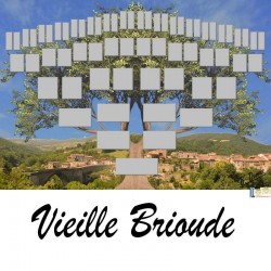 Vieille-Brioude - Arbre ascendant vierge 6 générations