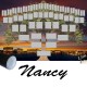 Présentation Nancy - Arbre ascendant vierge 6 générations avec un tube noir