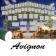 Présentation Avignon - Arbre ascendant vierge 6 générations avec un tube vert