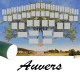 Présentation Auvers - Arbre ascendant vierge 6 générations avec un tube vert