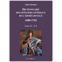 Dictionnaire des officiers généraux de l'armée royale 1688-1762