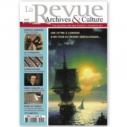 La revue d'Archives & Culture n°47