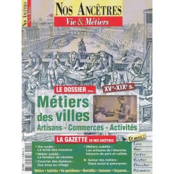 12 Métiers de villes XVe-XIXe s.