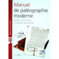 Manuel de paléographie moderne