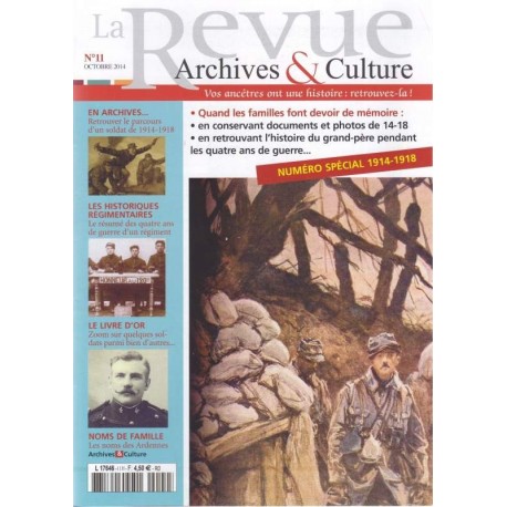 La revue d'Archives & Culture n°11