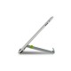 Support aluminum pour tablette - position quasi-verticale